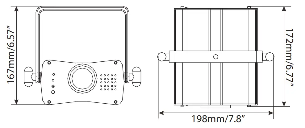 ADJ ANI527 Ani Motion Compact Red Green Animation Laser - Fig 4