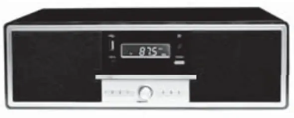 Dosound DS 033 Retro Audio Tabletop Media Player