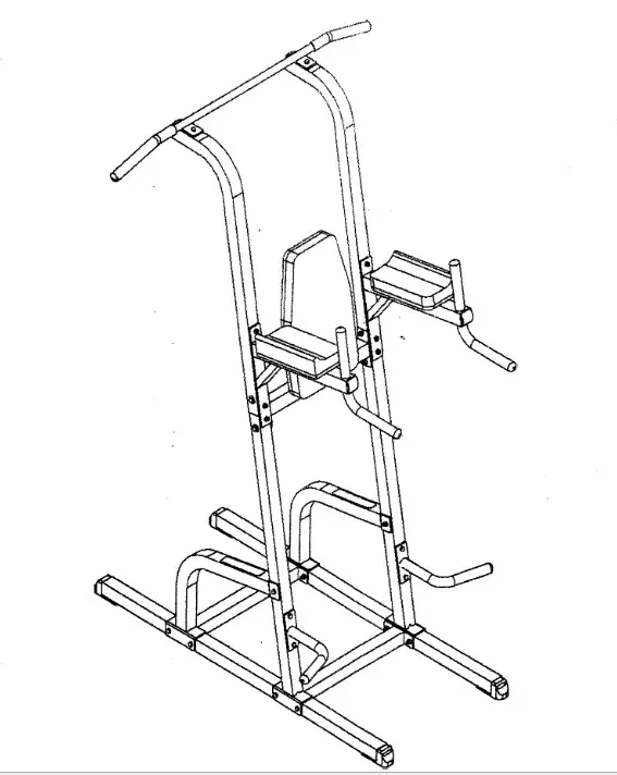 BODY SOLID Knee Raise