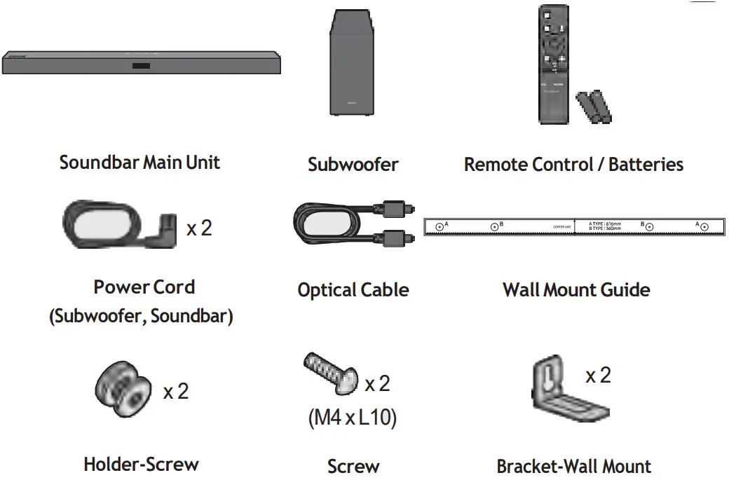 sumsung HW A450 Soundbar wDolby Audio - Fig 2