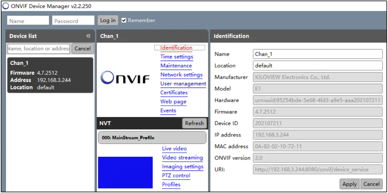 KILOVIEW KV-G1-s Video Encoder A1
