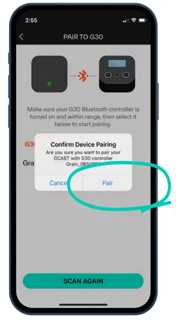 GRAINFATHER GCAST G Series Bluetooth WiFi Bridge Device - app10