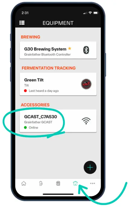 GRAINFATHER GCAST G Series Bluetooth WiFi Bridge Device - app7