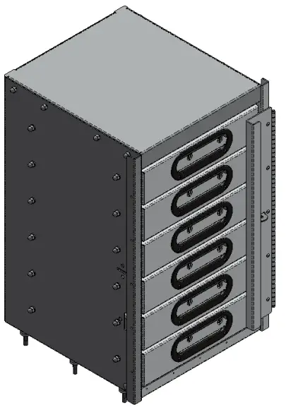 RANGER DESIGN 5067-6 Cargo Van Cabinet 6 Drawers-fig1