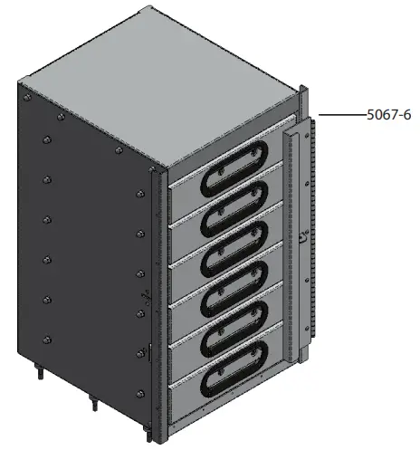 RANGER DESIGN 5067-6 Cargo Van Cabinet 6 Drawers-fig2