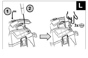 FLEX FLX481491 VC 6 L MC 18.0 Compact Vacuum Cleaner 18V Bare Unit FIG 12