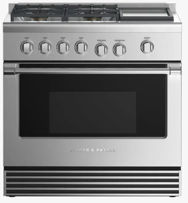 FISHER PAYKEL RGV2 364GD N N Gas Range