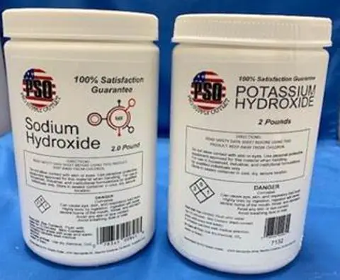 Pro Supply Outlet Recalls Sodium And Potassium Hydroxide Products Due To Failure To Meet Child-resistant Packaging Requirement And Violation Of Fhsa Labeling Requirement (recall Alert)