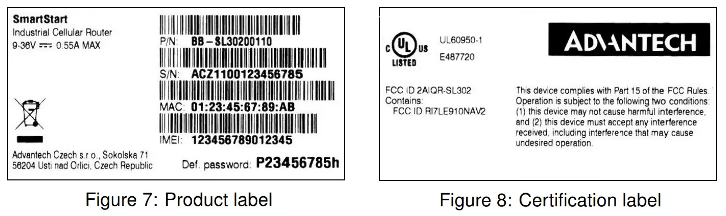 ADVANTECH SL302 SmartStart LTE Industrial Router - Fig 7