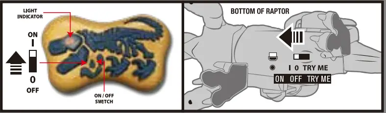 walmart-85218-Raptor-Runner-Radio-Control-LED-Dinosaur-2