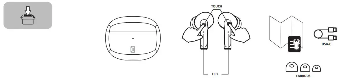 cellularline-FLICK-TWS-Bluetooth-Headphones-FIG-1