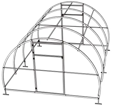 DANCOVER Greenhouse Strong NOVA 3x6m-fig1