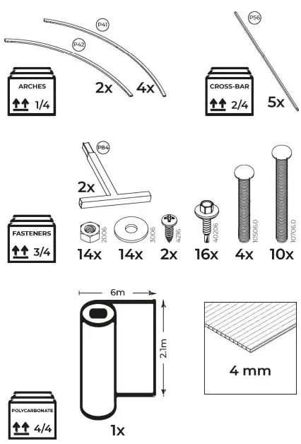 DANCOVER Greenhouse Strong NOVA 3x6m-fig14