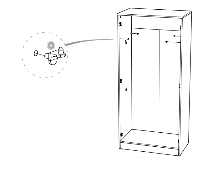 Silver-Cross-Bromley-Oak-Wardrobe-Nursery-Furniture-fig-14