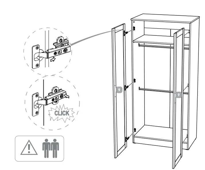 Silver-Cross-Bromley-Oak-Wardrobe-Nursery-Furniture-fig-20