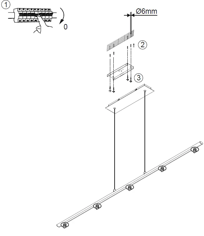 Paul Neuhaus 2040 Pendant Light 02