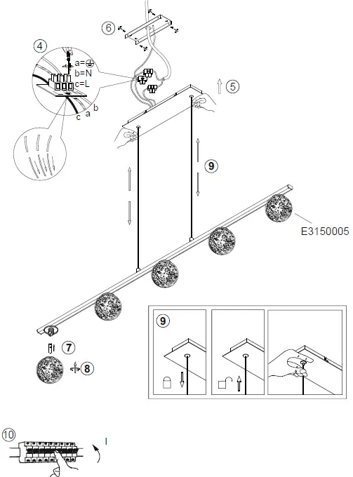 Paul Neuhaus 2040 Pendant Light 03