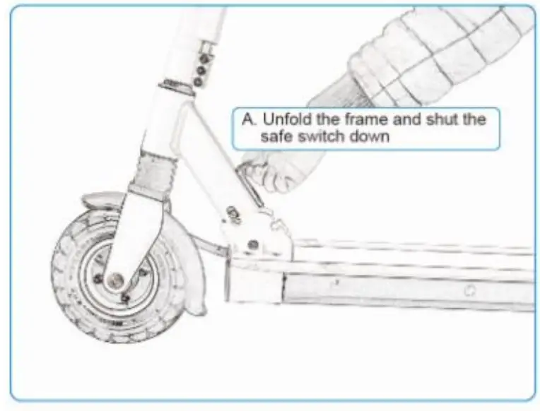 insportline Electric Scooter - STEP 2
