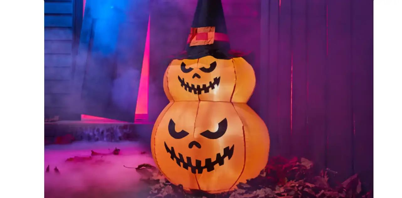 Anko Low Voltage Inflatable 2 Stack Pumpkin User Guide