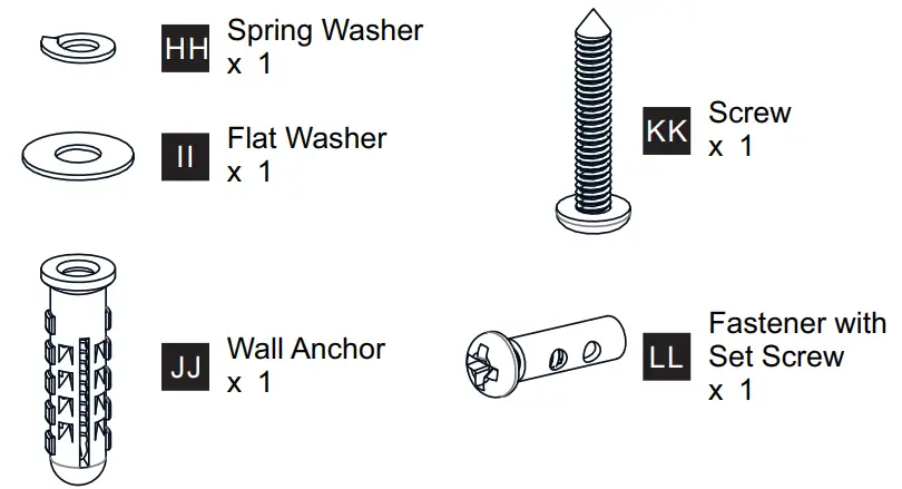 QUOIZEL QFA4046PK Alexa 23 Inch Polished Nickel with Silver Blades Fandelier - Fig 4