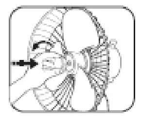 Goldair GSPF400W 40cm Pedestal Fan - Fig 2.