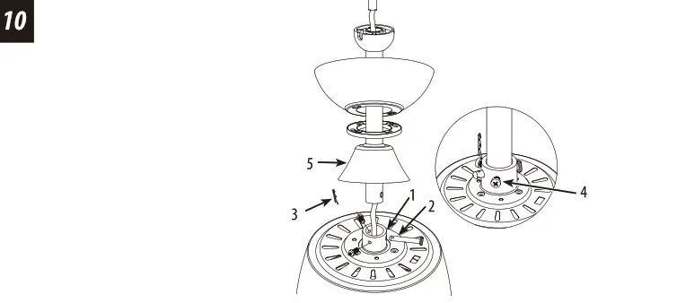 CARRO WGS-523FL LED Indoor Gold Smart Ceiling Fan - fig9