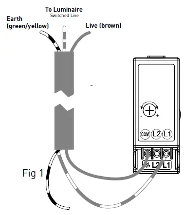 Knightsbridge-10-200W (5-150W-LED)-Trailing-Edge-LED-Dimmer-Module-fig-1