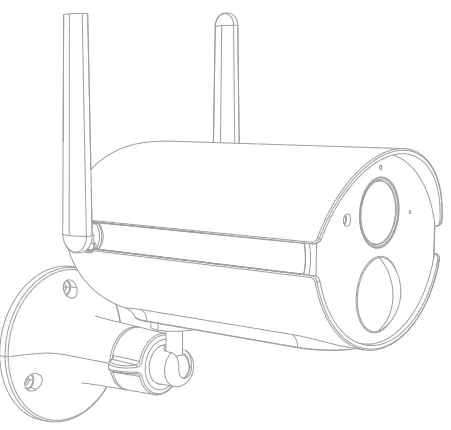 Laview N15 Wire Free Security Camera-fig1