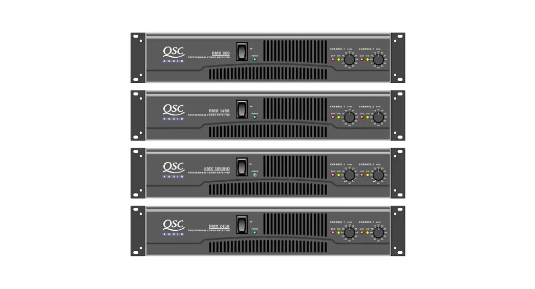 Qsc Rmx Series Amplifier User Manual