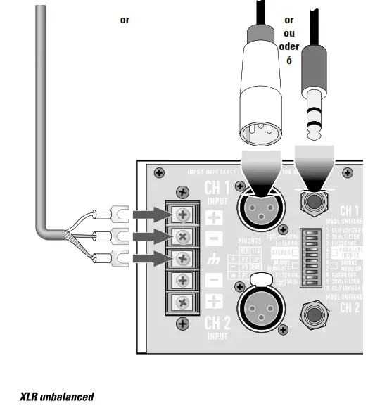 QSC RMX Series Amplifier - unused side2