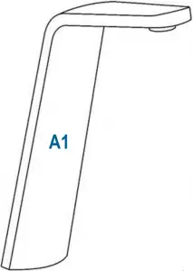 BERNSTEIN WASHBASIN TAP XELO-Flex - PARTS LIST-A1