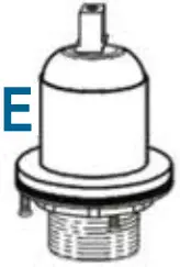 BERNSTEIN WASHBASIN TAP XELO-Flex - PARTS LIST-E