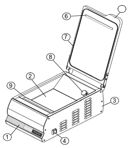 SIRMAN In Chamber Easyvac 30 Vacuum Packer- Control 3