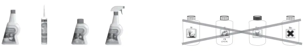 RAVAK X01516 WC Chrome RimOff Toilet - 1