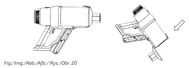 cecotec 900 Ultimate Ergowet Upright Vacuum - Figure 20