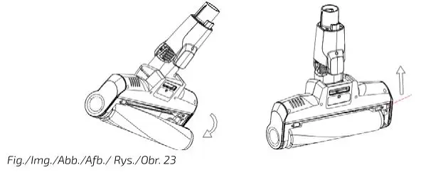 cecotec 900 Ultimate Ergowet Upright Vacuum - Figure 23