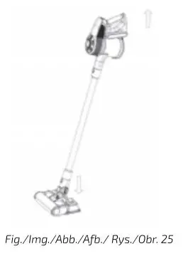 cecotec 900 Ultimate Ergowet Upright Vacuum - Figure 25