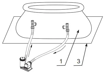 INTEX 28106NP Easy Set Pool 8Ft X 24 - PARTS REFERENCE 4