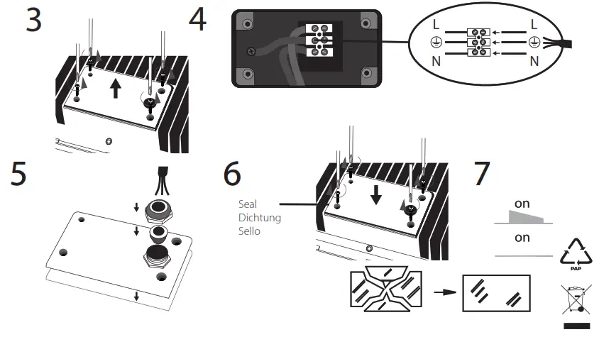 panlux PN34300009 ANA PROFI LED Spotlight - fig2