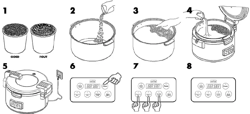 CaterChef 688.087 Electric Rice Cooker-5