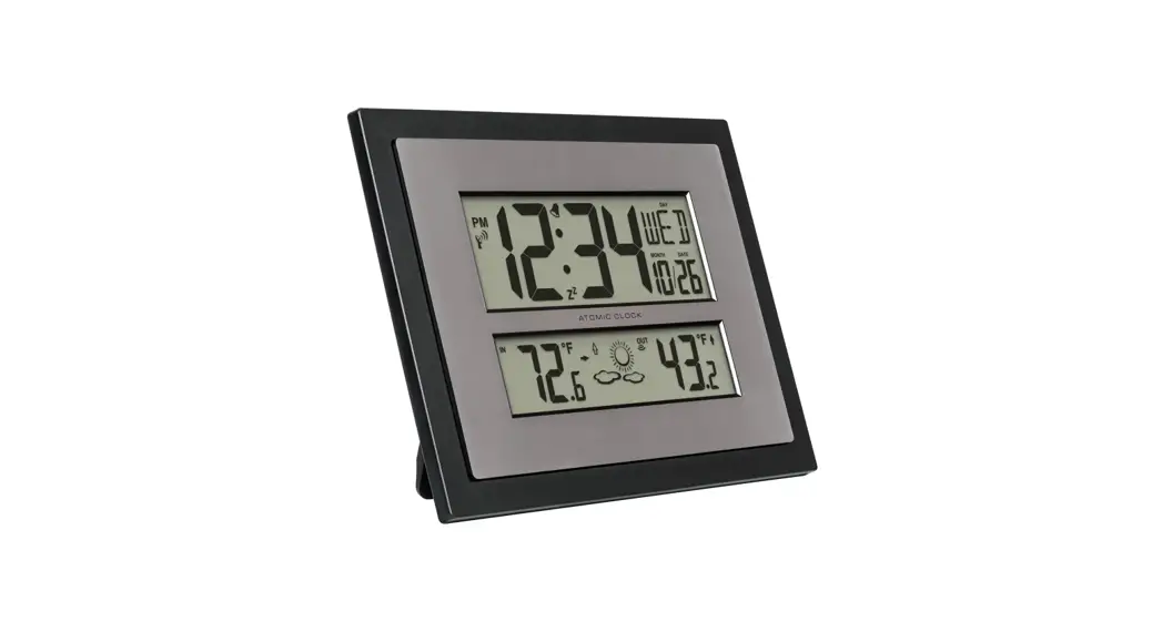 La Crosse Technology 512-1422bk Atomic Digital Wall Clock User Guide La Crosse Technology 512-1422bk Atomic Digital Wall Clock User Guide