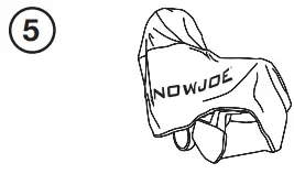 SNOWJOE 24V X2 SB18 XR RM Cordless Snow Blower -Fig 30