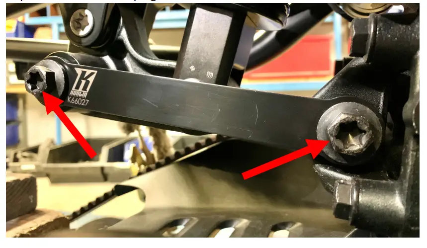 KODLin Lowering, Lift Kit for Harley Davidson Sportster S Models 2