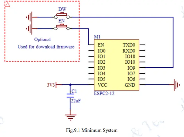 DOITING-ESPC2-12-2.4GHz-WiFi-and-BLE5.0-Combo-Module-fig-9