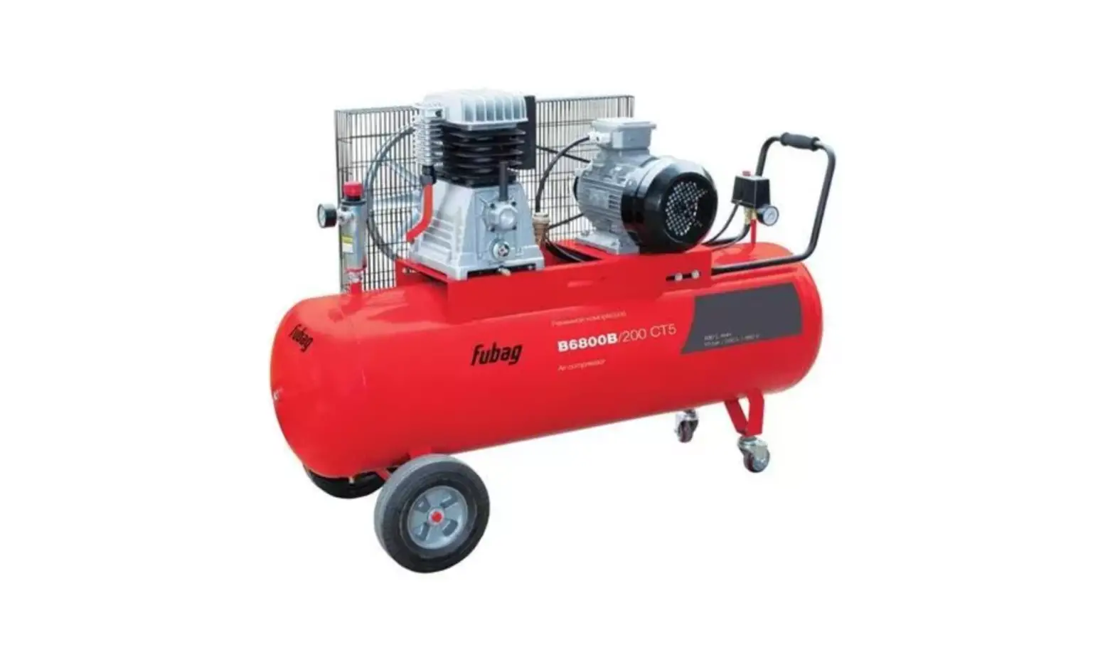 Fubag B6800b-200 Series Belt Driven Air Compressor Instruction Manual Fubag B6800b-200 Series Belt Driven Air Compressor Instruction Manual