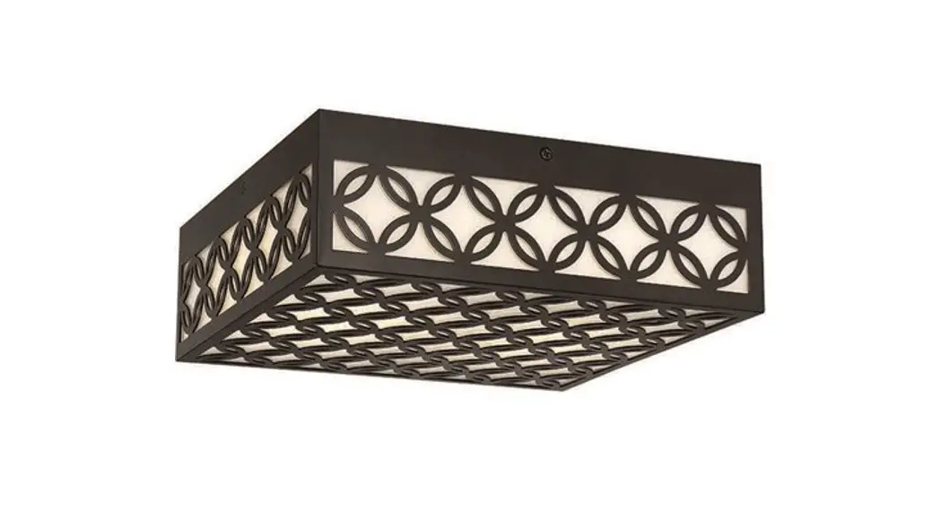 Eurofase 42696-026 Clover Outdoor Led Flush Mount Instruction Manual