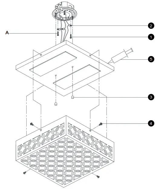 EUROfase 42696 026 Clover Outdoor LED Flush Mount - Product Overview 2