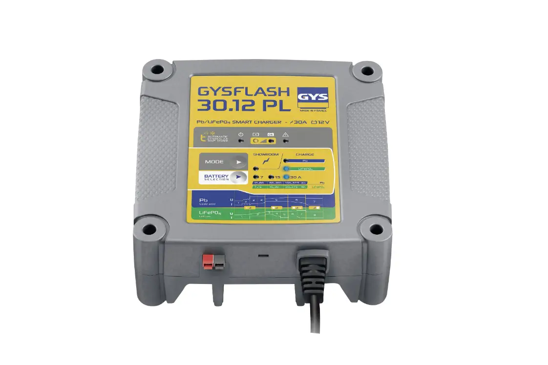 Gysflash 30.12 Pl Automatic Charger Battery Monitor User Manual
