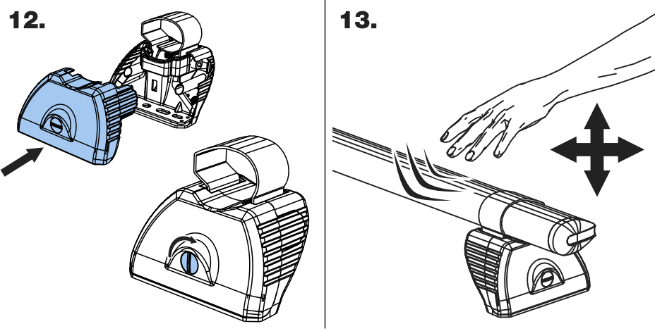 Rhino JA2PR-FL KammBar Aluminium Roof Bars - 4