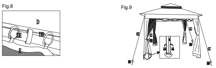SUNJOY-GROUP-A109000101-Pop-Up-Gazebo-Backyard-Canopy-Gazebo-Kit-fig5